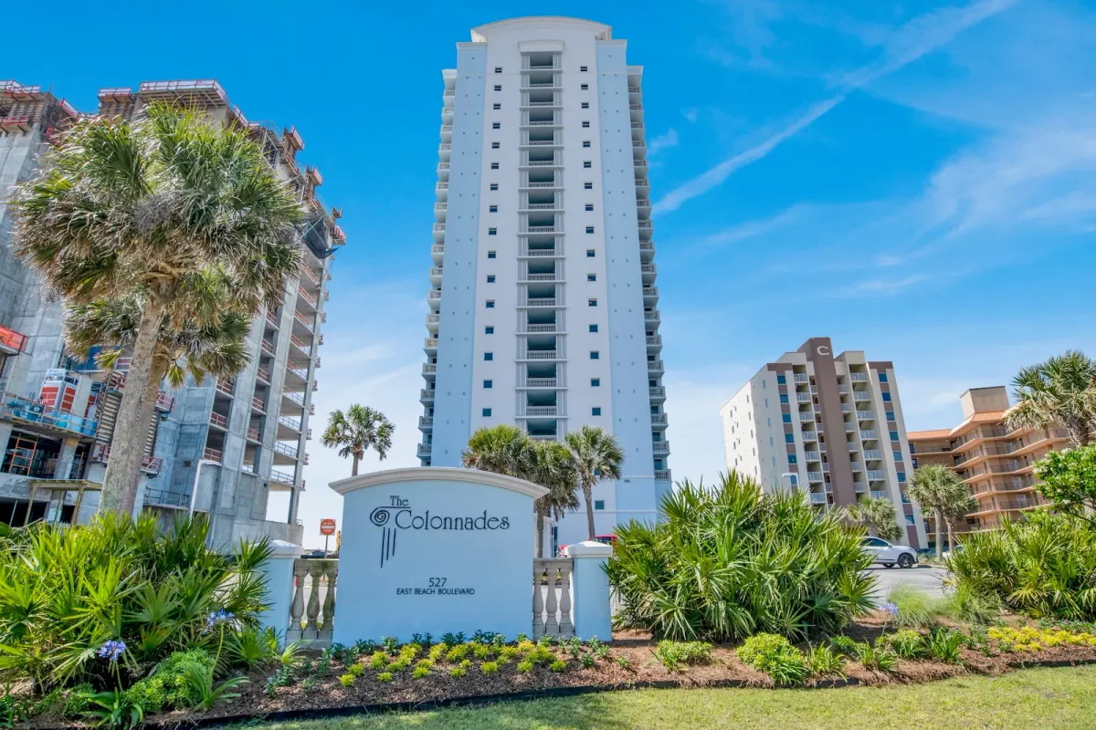 The Colonnades condos in Gulf Shores